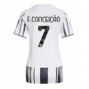 Juventus Francisco Conceicao #7 Hemmakläder Dam 2025-26 Kortärmad